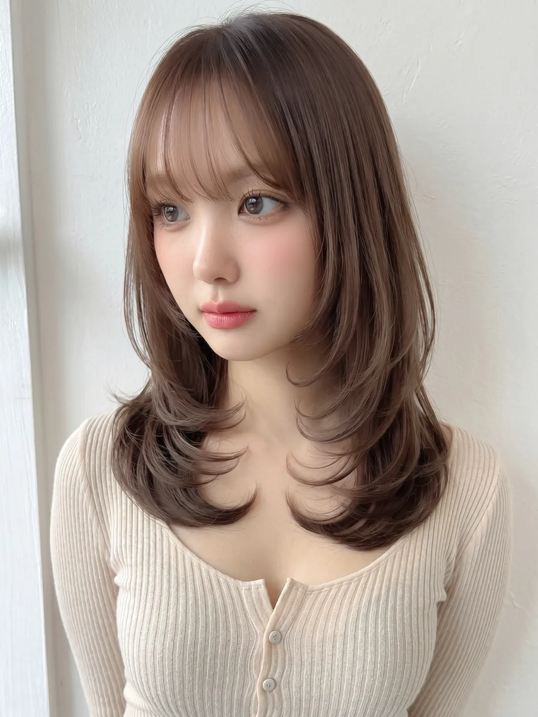 レイヤーカットのヘアスタイル 01